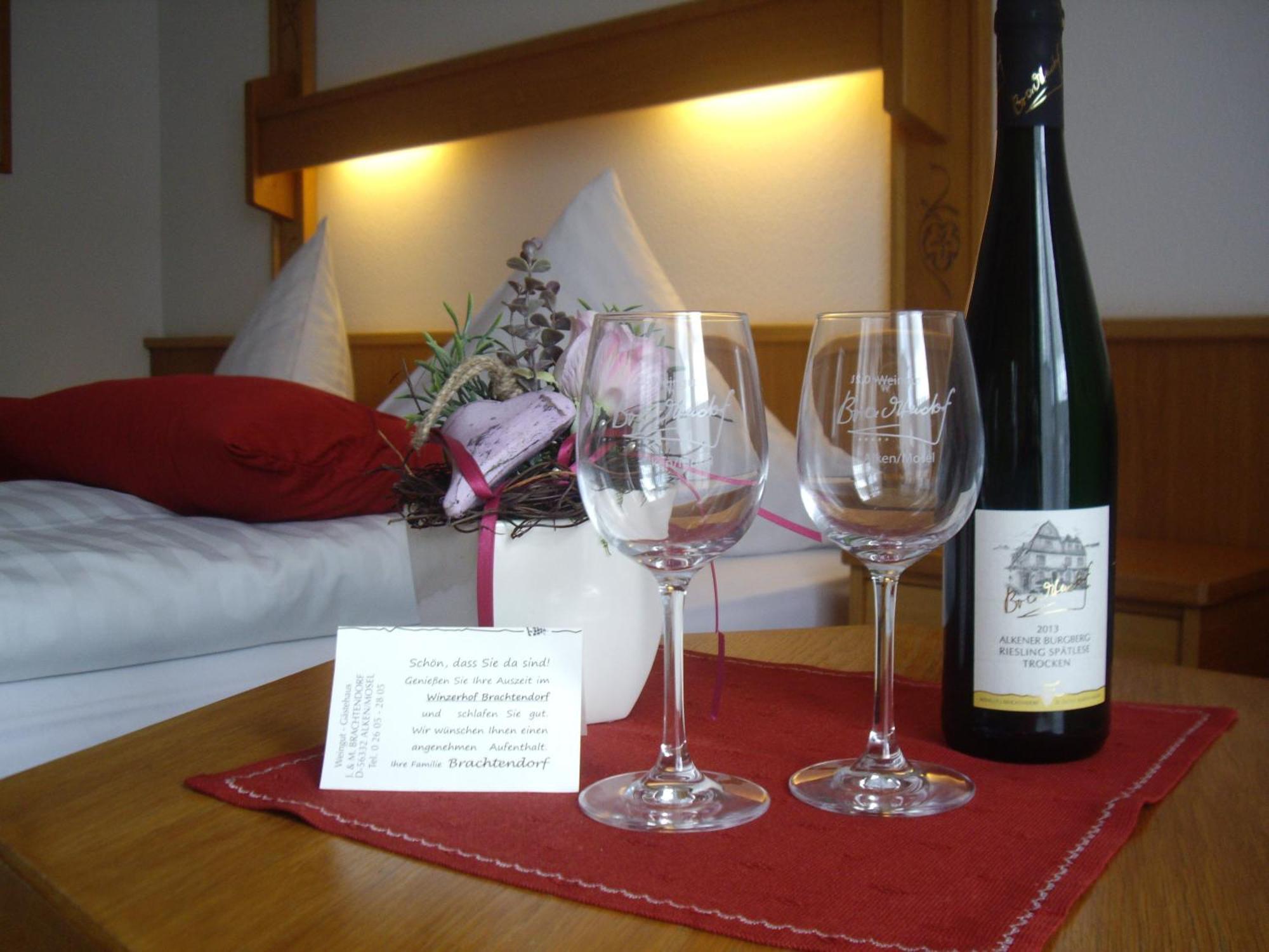 Winzerhof Brachtendorf 알켄 객실 사진